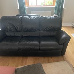 Black Leather couch