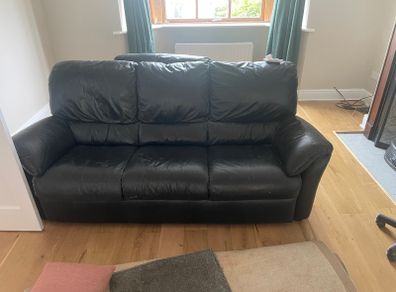 Black Leather couch