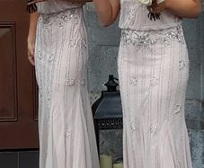 sequin bridesmaid dress