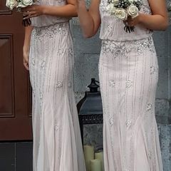 sequin bridesmaid dress