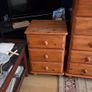 Complete Solid Pine Bedroom Set  5 Pieces Image 2