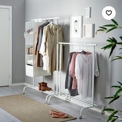 IKEA Clothes rack Rigga white