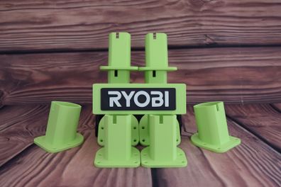 Ryobi One+ battery holder (Free postage bulk buy 3 or more)
