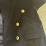 Hobbs Navy Blue Top Quality Blazer / Jacket with Gold Buttons - Size 8 Image 8