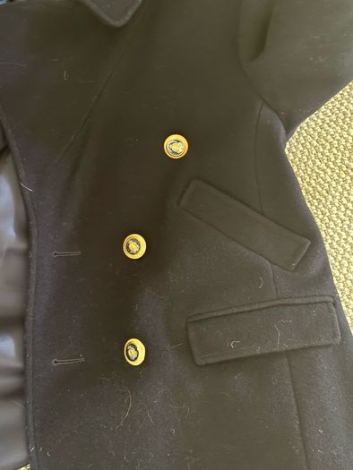 Hobbs Navy Blue Top Quality Blazer / Jacket with Gold Buttons - Size 8