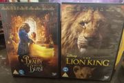 Beauty And The Beast + Lion King Dvd Live Action Disney Family Movies