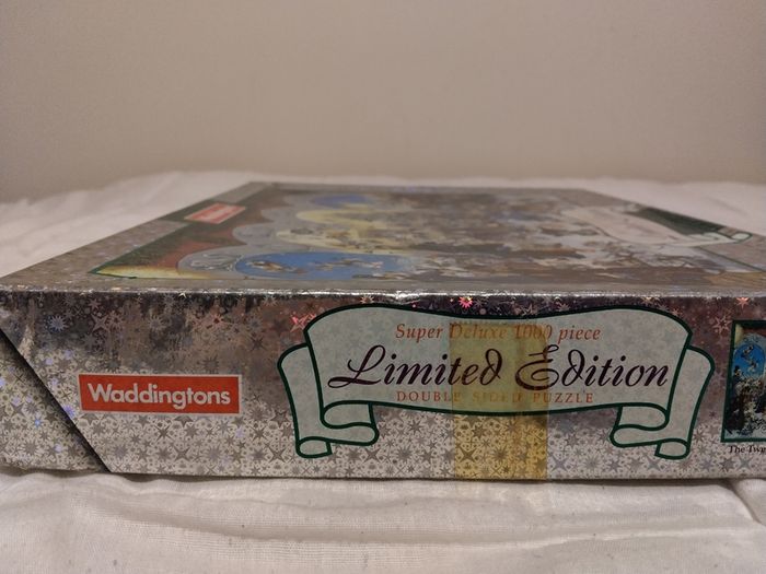 Waddingtons Limited Edition super deluxe Collectible 1000 pc Double Sided Jigsaw Puzzle