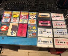 C64 - Collection of 16 Commodore 64 Magazine tapes