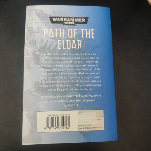 Warhammer 40k Path of the Eldar Paperback