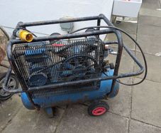 Clarke industrial air compressor