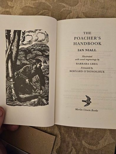 The Poacher's Handbook. By Ian Niall. With Wood Engravings By Barbara Greg. Hardback With Dustjacket In Very Good Condition.  See Photos For Same.
