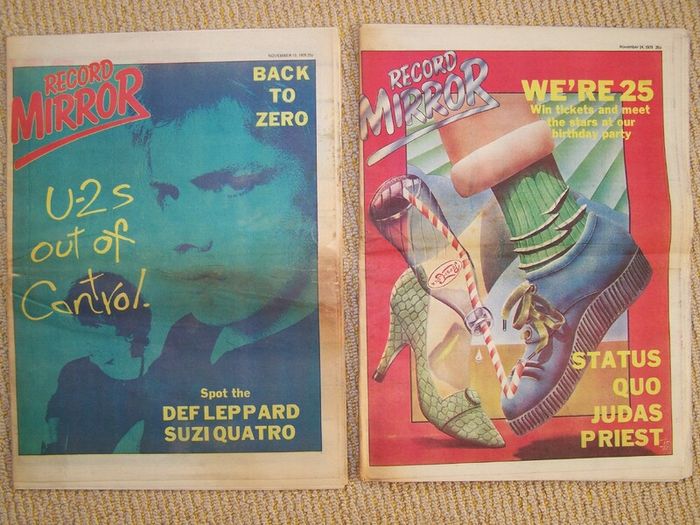 Early U2 Interest Inkies (Ephemera Collection of UK Music Newspapers)