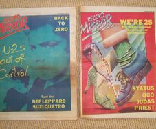 Early U2 Interest Inkies (Ephemera Collection of UK Music Newspapers)