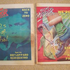 Early U2 Interest Inkies (Ephemera Collection of UK Music Newspapers)