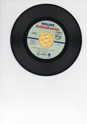 The Springfields Silver Threads And Golden Needles Us Pressing Double Hit Series
