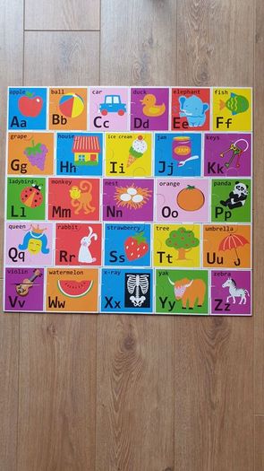 Number and Alphabet puzzles, 4 of them