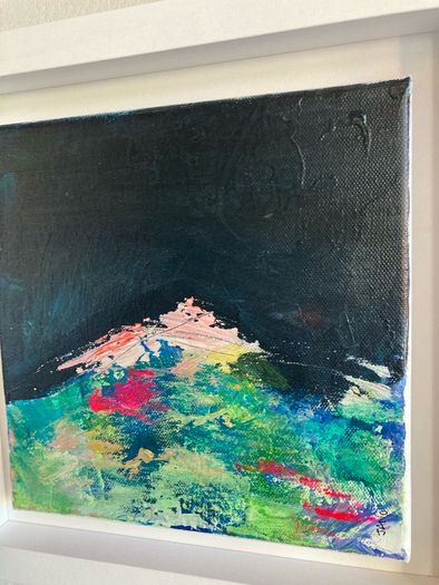 Framed Original Painting Contemporary Art  Irish Art Gift