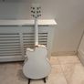 Gretsch Jumbo Electric/Accoustic Guitar White Image 2