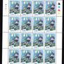 2001 Ireland Sailing (Ruffian, Howth, Sports boat & The Glen) Commemorative Stamps Sheetlet Plate 1B1B1B1B Mint Never Hinged (MNH). Image 2