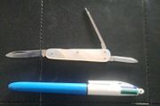 mother of pearl vintage pipe penknife