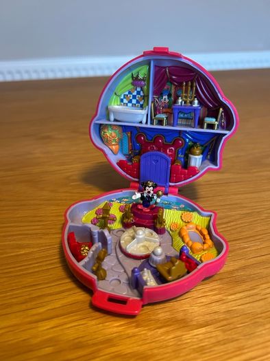 Polly pocket 1995 - Minnie and Mickey Mouse Playcase - Bluebird Toys