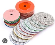 2 set of wet polishing & Aluminum backing pad