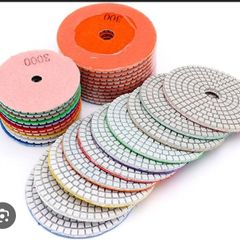 2 set of wet polishing & Aluminum backing pad