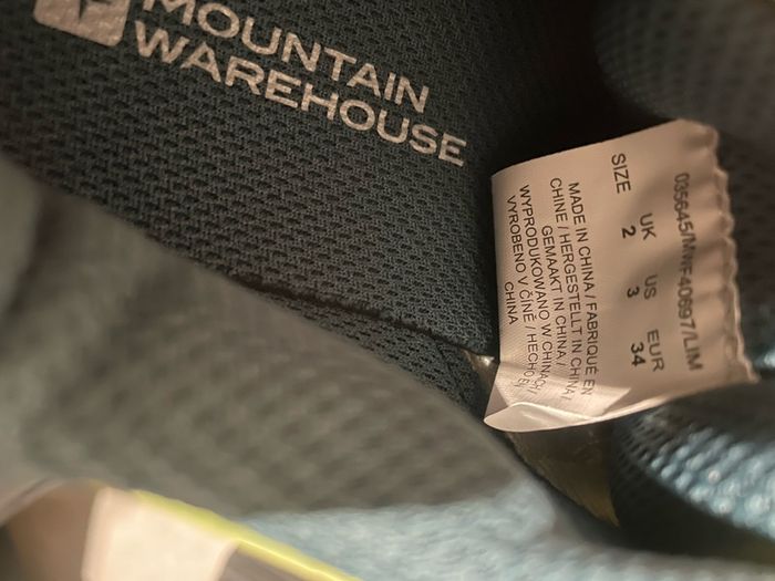 runners trainers Mountain Warehouse BNIB size UK 2
