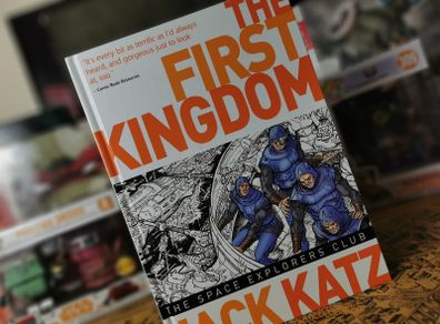 First Kingdom: The Space Explorer's Club ! Vol. 5 ! by Jack Katz ! Hardcover ! 2014 ! by Titan Books !