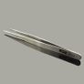 TS-11 Non-Magnetic Stainless Steel Fine Tip Straight Precision Tweezers New - FHT05RT Image 2