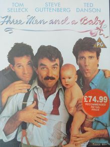 Three Men And A Baby VHS Pal Video Cassette Tape
