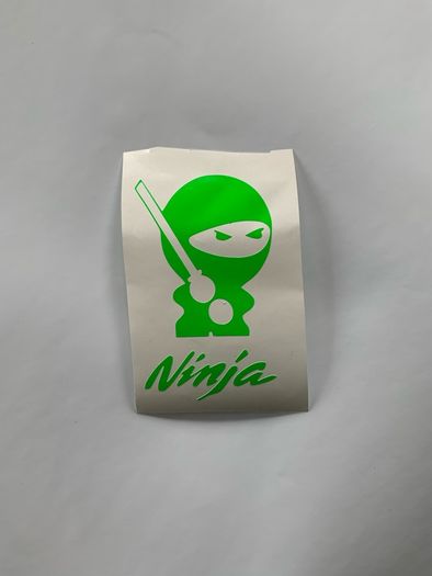 Ninja Helmet Fuel Tank Fairings Sticker decal x2