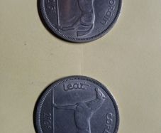 Beautiful unmarked Half Crowns.