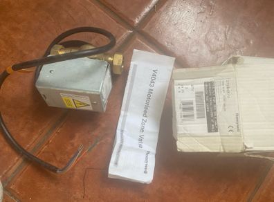 Honeywell motorised valve 2 port