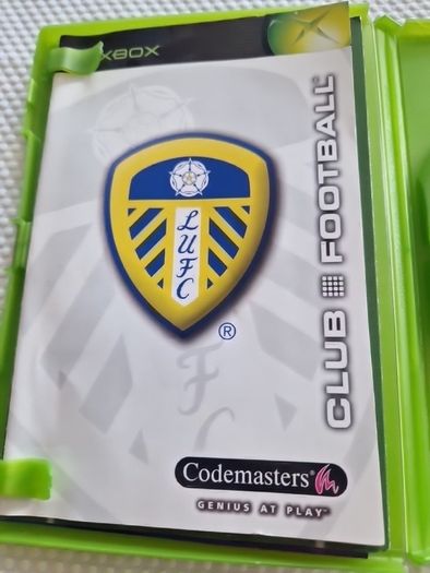 Leeds United Club Football season 2003 2004 Xbox Original Games Original