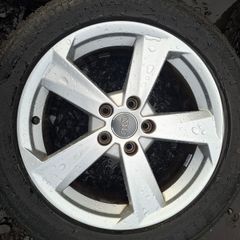 17" Audi,  Vw,  Seat,  Skoda Alloys with tyres