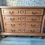 Beautiful vintage solid wood chest of drawers Image 2
