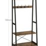 New Vintage Hall Tree Coat Rack Clothing Stand with Shoe Shelf- FREE P&P Image 9