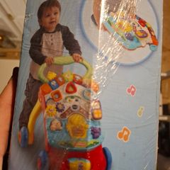 Musical baby walker