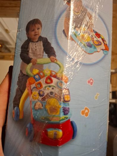 Musical baby walker