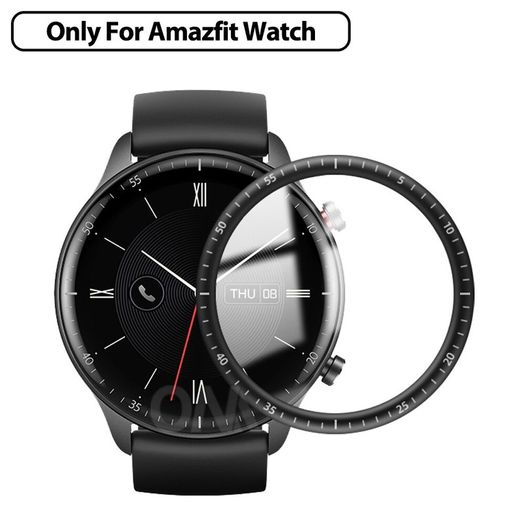 Soft Fibre Glass Protective Film For Xiaomi Huami Amazfit GTR 2 Smart watch Full Curved Cover Screen Protector