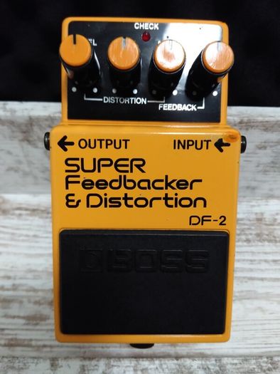 BOSS DF-2 - Super Feedbacker and Distortion (MIJ, Black Label, ACA12V, 1986)