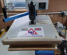Pressmech A3 flat Heat press with two extra platens