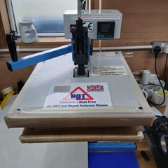 Pressmech A3 flat Heat press with two extra platens