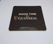 Guinness : Good Time For A Guinness - Beer Mat/Coaster