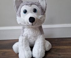Big husky plush