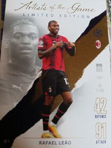 Rafael Leao Arts of the Game Limited Edition Topps