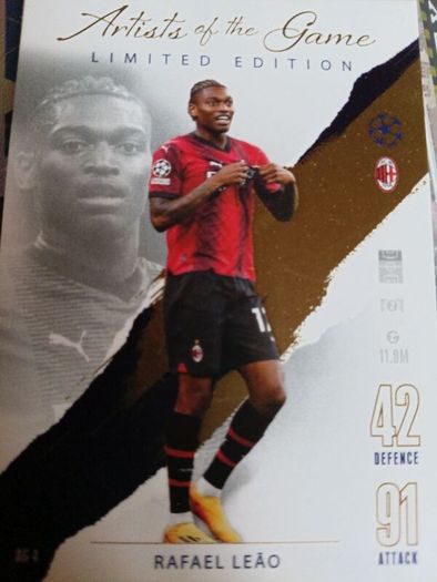 Rafael Leao Arts of the Game Limited Edition Topps
