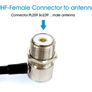 26121 PL259 Antenna Connector Coaxial Extend Cord Cable SO239 5M 16ft Image 3