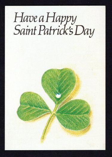 1984 Ireland Full set of six of An Post St. Patrick Day Postcard Mint